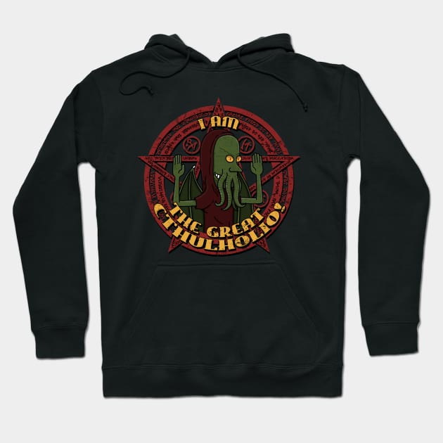 The Great Cthulholio Hoodie by bohsky